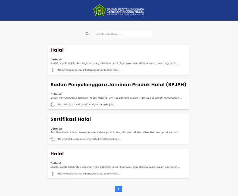 BPJPH Directory